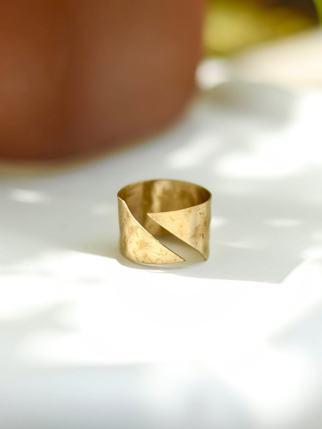 Textured Adjustable Ring